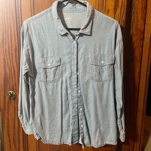 Light Blue Button Down (denim)